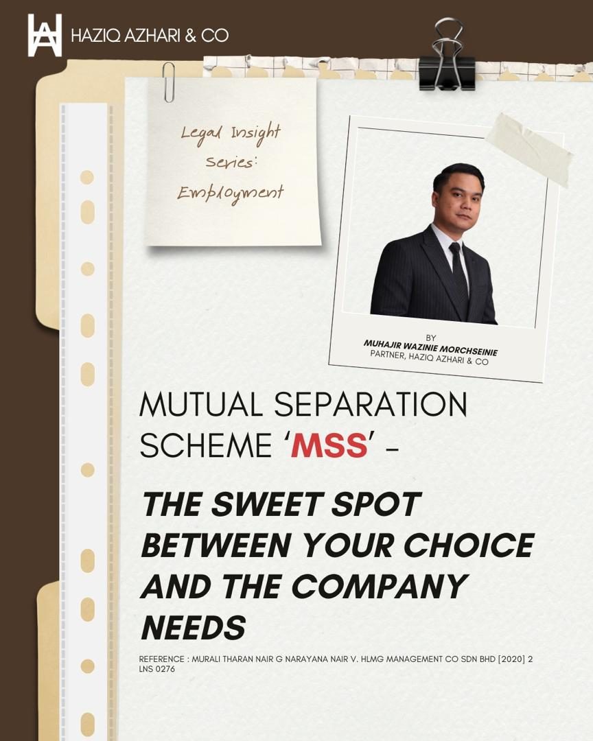 MSS: the sweet spot between your choice and the company's needs